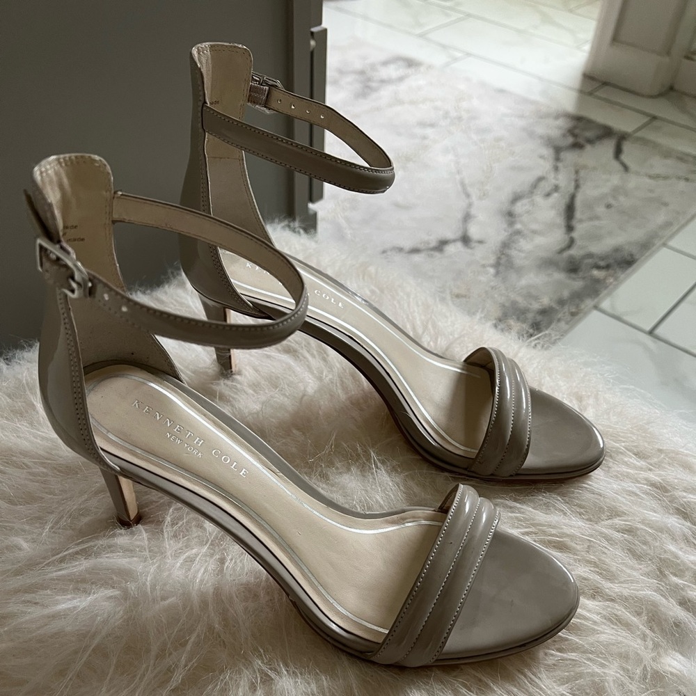Light gray heels